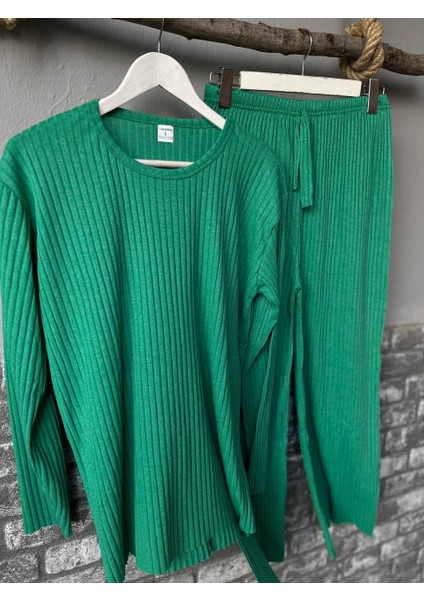 Kadın Alt Üst Örme Takım Sıfır Yaka Fitilli Takım Kadın Takım fiyatları