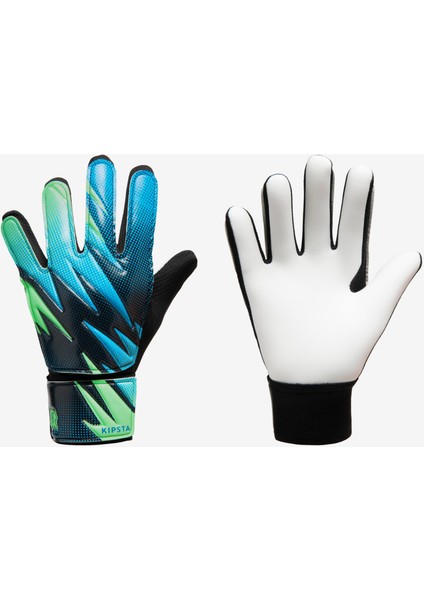 Kipsta Çocuk Kaleci Eldiveni - Mavi/Yeşil