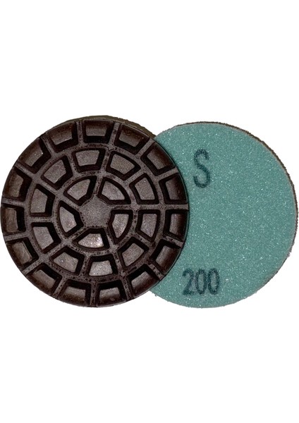 Hibrit Beton/mermer Parlatma Pedi #200 Grit