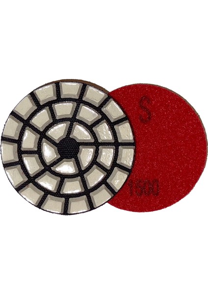 Hibrit Beton/mermer Parlatma Pedi #1500 Grit