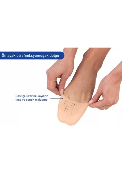 Silikon Ayak Parmak Koruma Pedi