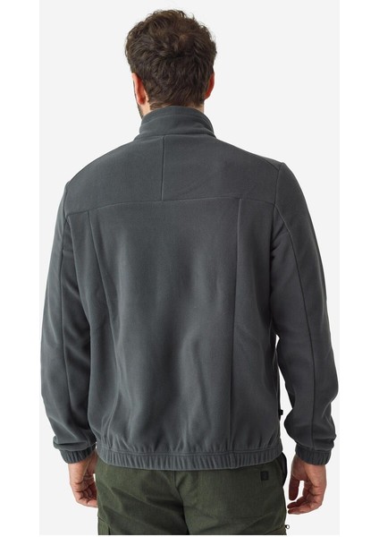 Ses Çıkarmayan Polar Hırka - Gri - Avcılık ve Doğa Gözlemi – 500 fırsatları