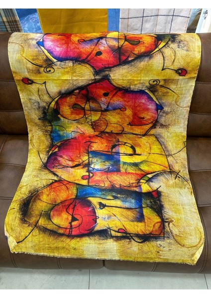 Picasso Desen Ithal Şal
