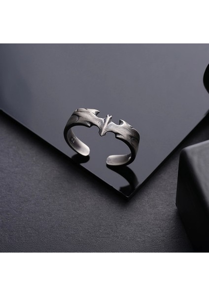 925 Ayar Gümüş Batman Unisex Yüzük modelleri
