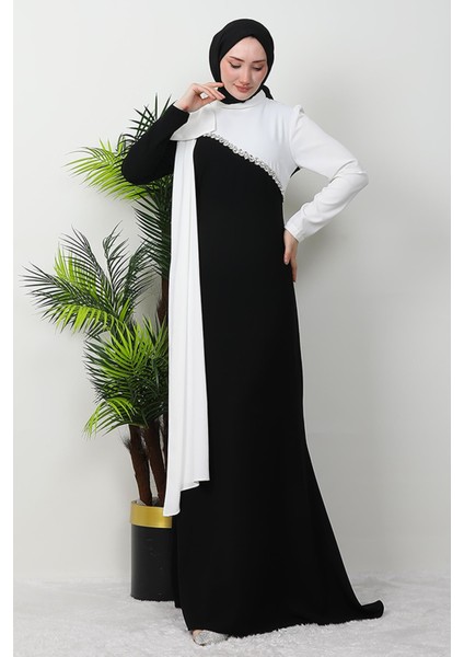 Esen Tesettür Abiye Siyah fırsatları