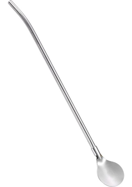 Çelik 22 cm Kokteyl Karıştırma Kahve Latte Karıştırma Barmen Kaşığı CIN759BY