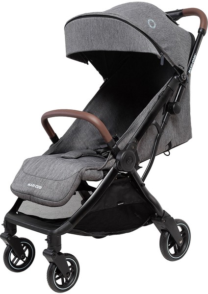 Eva-Cabriofix I-Size Otomatik Katlanan Seyahat Sistem Kompakt Bebek Arabası Select Grey
