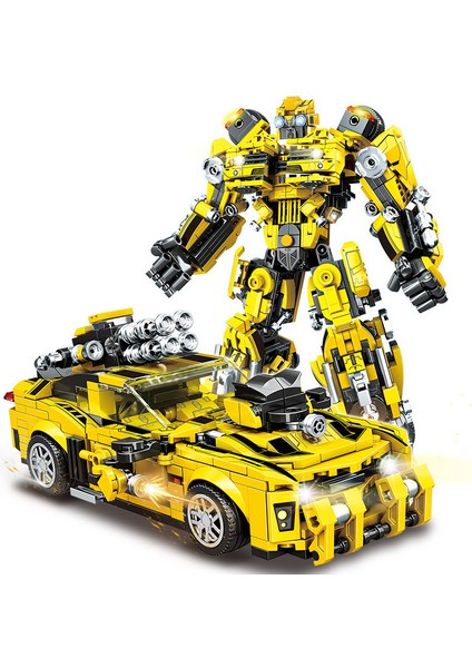 Transformer Robot Araba Modeli (Yurt Dışından)