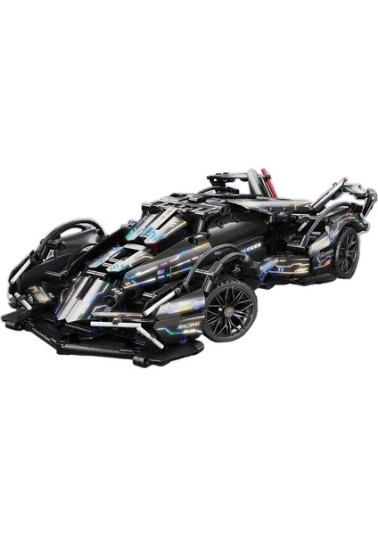 1:14 Black Knight V12 Spor Otomobil Yapı Taşı Modeli (Yurt Dışından)
