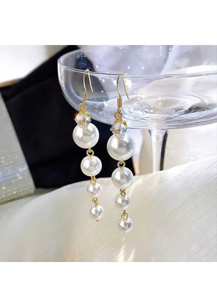 Inci Sallantılı Şık Küpe