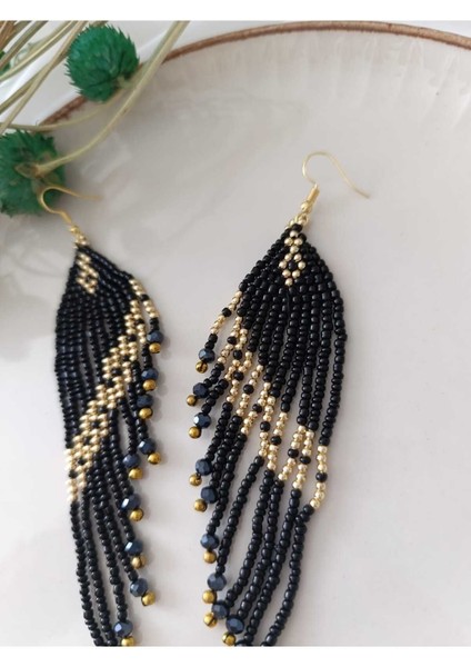 Kum Boncuk Oya El Yapımı Küpe fiyatları