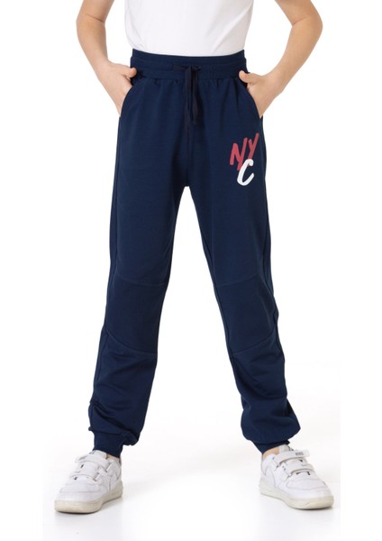 Nyc Baskılı Erkek Çocuk Eşofman Altı 74613