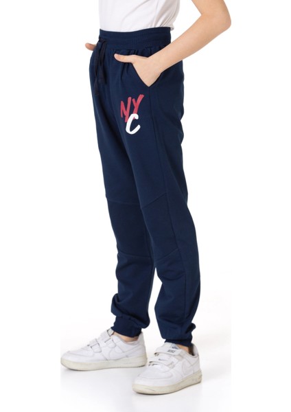 Nyc Baskılı Erkek Çocuk Eşofman Altı 74613 modelleri