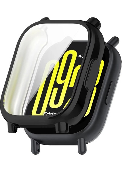 Redmi Watch 5 Active Uyumlu Ekran Koruyucu Ekran ve Çerçeve Koruyucu Silikon