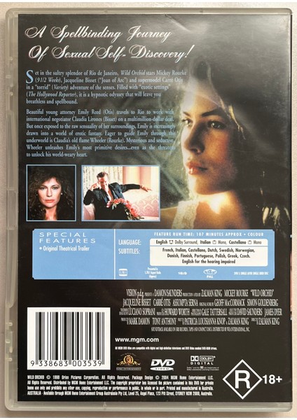 Wild Orchid - Vahşi Orkide DVD