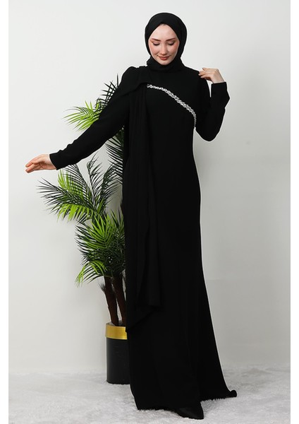 Özün Taşlı Abiye Siyah fırsatları