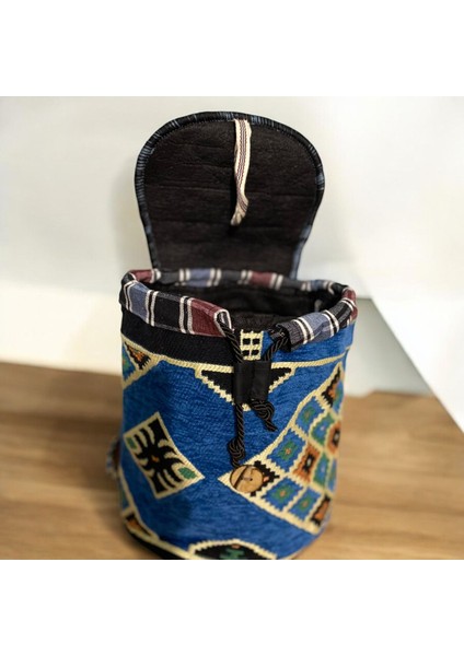Etnik Kilim Desenli Büyük Boy Sırt Çantası fırsatları