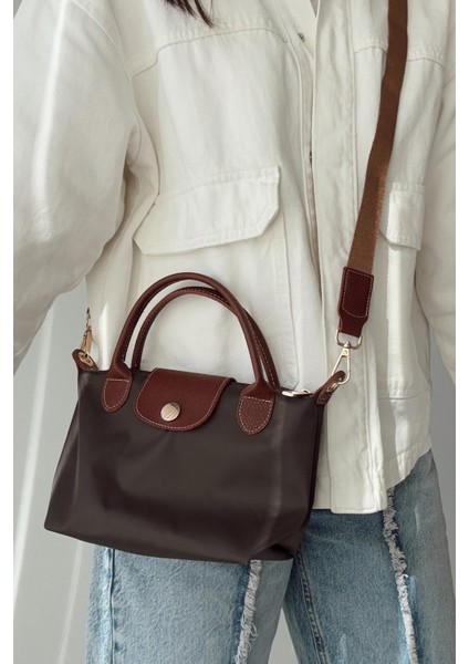 Mini Kahverengi El ve Omuz Çantası fırsatları