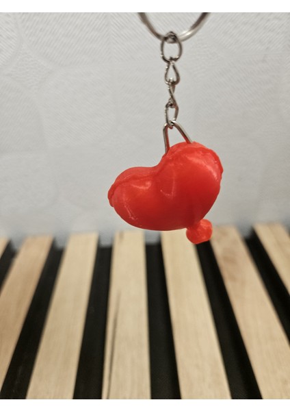 Sevgiliye Özel Kalpli Balon Anahtarlık fiyatları