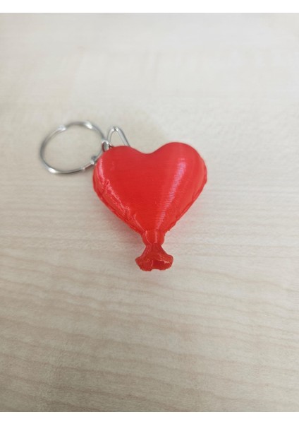 Sevgiliye Özel Kalpli Balon Anahtarlık modelleri