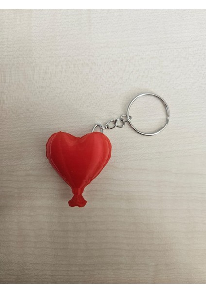Sevgiliye Özel Kalpli Balon Anahtarlık fırsatları