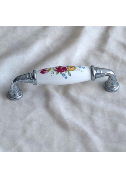 Mobilya Mutfak Çekmece Dolap Kapak Dolabı Kulpları Beyaz (96 Mm-9.6 cm) Gerçek Porselen indirimleri