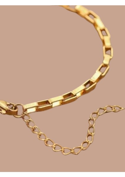 Utaylife Çelik Bileklik Gold (Unısex)