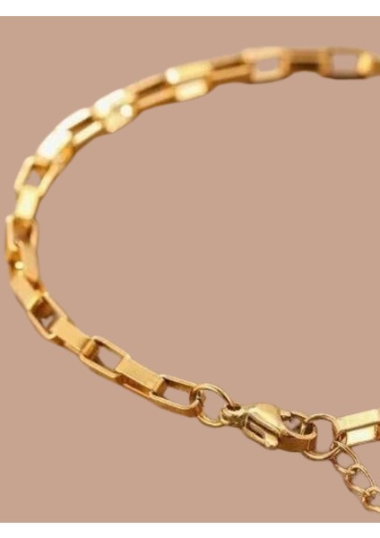 Utaylife Çelik Bileklik Gold (Unısex)
