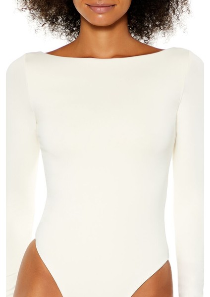 Şekillendiren Uzun Kollu Bodysuit