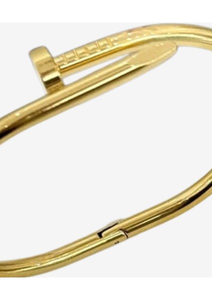 Utaylife Çelik Çivi Kelepçe Gold