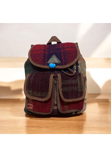 Etnik Kilim Desenli Orta Boy Unisex Sırt Çantası