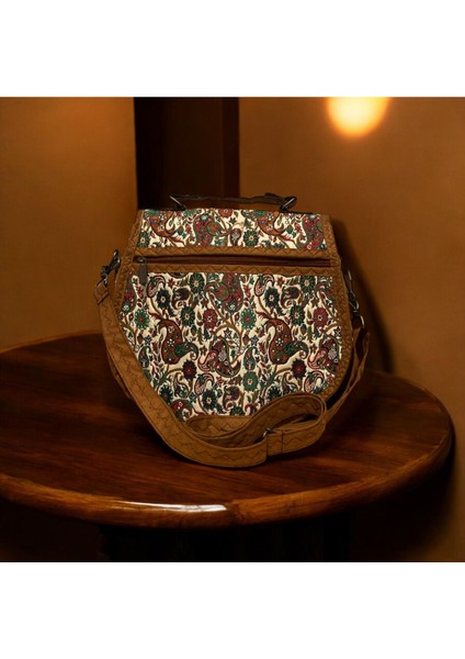 Termo Süet Etnik Desenli Orta Boy Kadın Omuz Çantası fiyatları