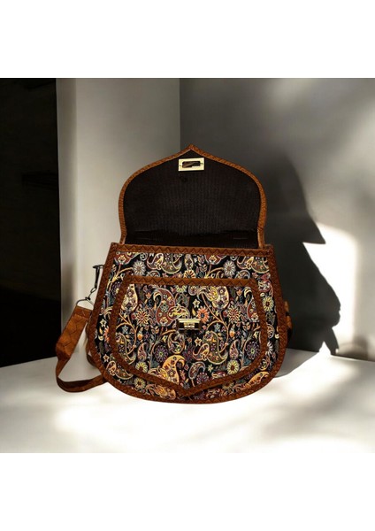 Mozaik Desen Otantik Kadın Omuz Çantası modelleri