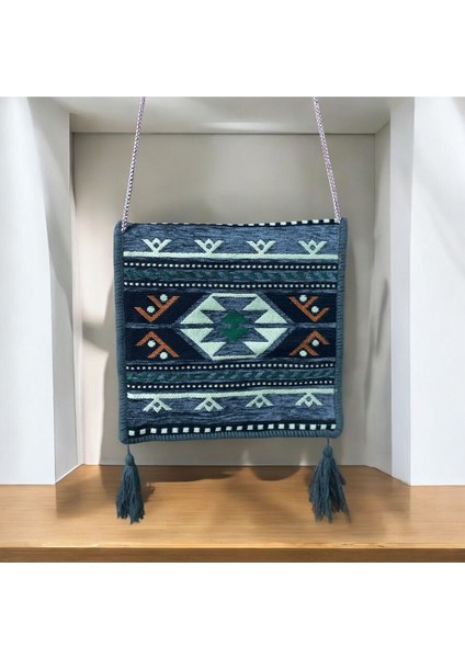 Etnik Kilim Desenli Unisex Heybe fiyatları