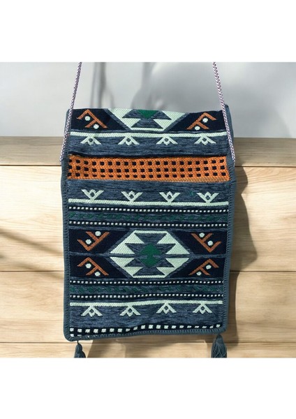 Etnik Kilim Desenli Unisex Heybe modelleri