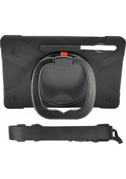 Samsung Galaxy T970 Tab S7 Plus 12.4 İnç Uyumlu Armor 360 Arka Koruma