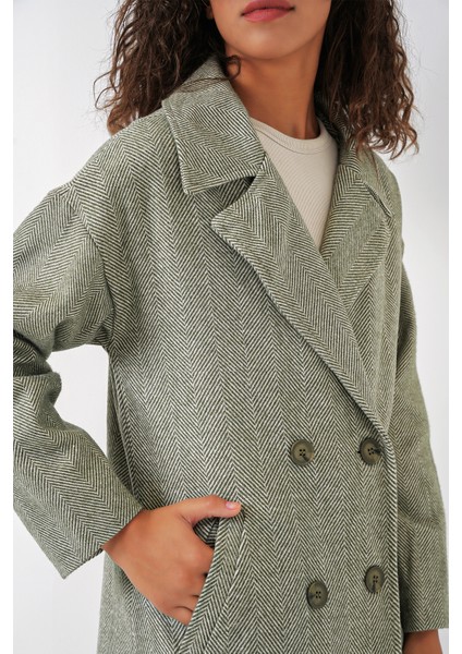 A.siyah Oversize Geniş Kesim Yünlü Uzun Kaşe Kaban 9113 indirimleri