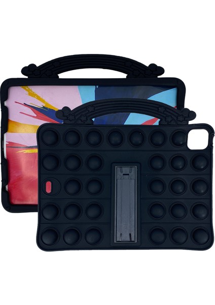 iPad Air 4 10.9 İnç Uyumlu Standlı Pop It Arka Koruma