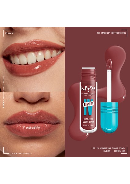 Lip I.V. Vitamin İçeren Parlatıcı + Tint - 02 Hydra-Honey