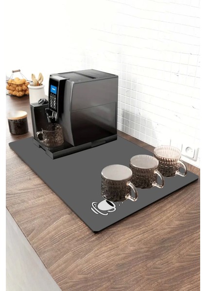Barista Matı Sıvı Geçirmez Büyük Boy Xxl Kahve Barı Espresso Kahve Makinesi Pad 40X90CM 27241219