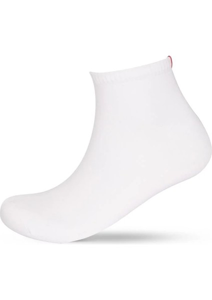 Run 3 Lü Çocuk Basic Patik Çorap - Beyaz
