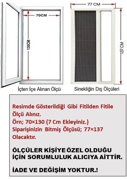 Fındık (Koyu Kahve) Pileli Akordeon Duble Pencere - Kapı Sinekliği