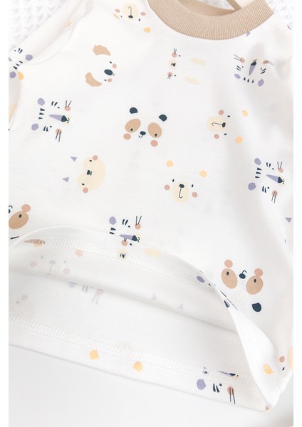 Fiğürlü Pamuk Kız Erkek Bebek Çocuk Pijama Takımı modelleri