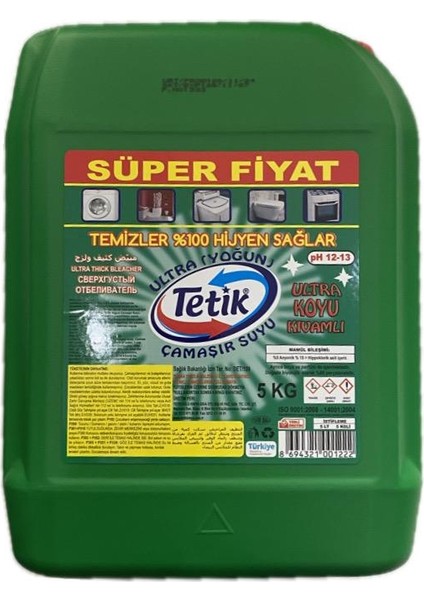 Çamaşır Suyu 5kg