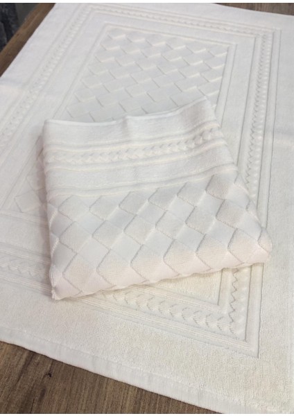 Gonca %100 Pamuk 1 Adet Lüx Banyo Paspası Ayak Havlusu 50 x 70
