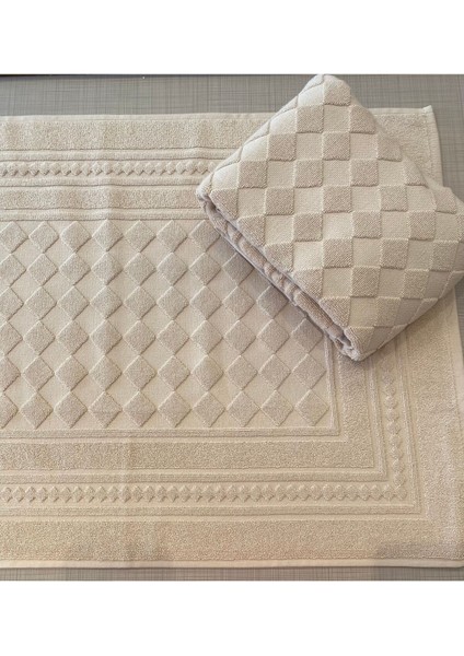 Gonca %100 Pamuk 1 Adet Lüx Banyo Paspası Ayak Havlusu 50 x 70
