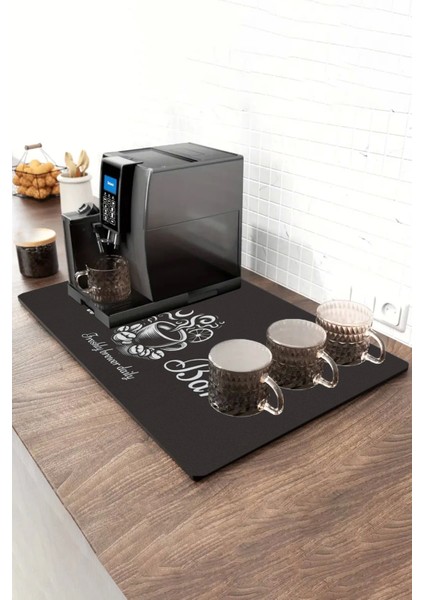 Barista Matı Sıvı Geçirmez Büyük Boy Xxl Kahve Barı Espresso Kahve Makinesi Pad 40X90CM 27241224