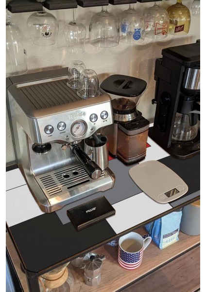 Barista Matı Sıvı Geçirmez Büyük Boy Xxl Kahve Barı Espresso Kahve Makinesi Pad 40X90CM 27241225