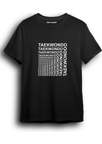 Square Taekwondo Tişörtü Taekwondo T-Shirt TKDO8407