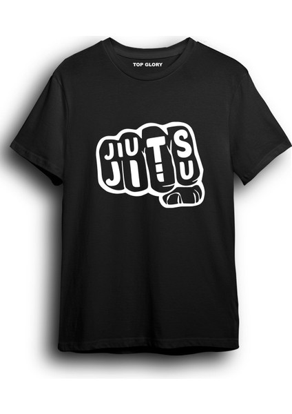 Jiujitsu Punch Baskılı Tişört Jujitsu T-Shirt JUJU6012